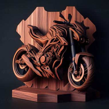 3D модель Yamaha MT 03 (STL)